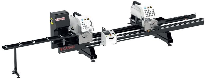 AC 1040 - Troncatrice doppia testa automatica per PVC e Alluminio