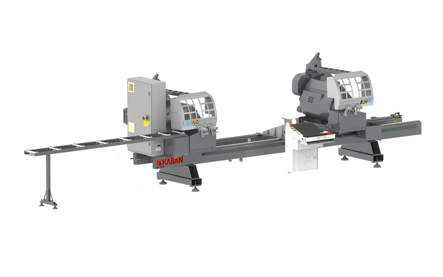 AC 1050 - Macchina da taglio per alluminio a doppia testa servocontrollata