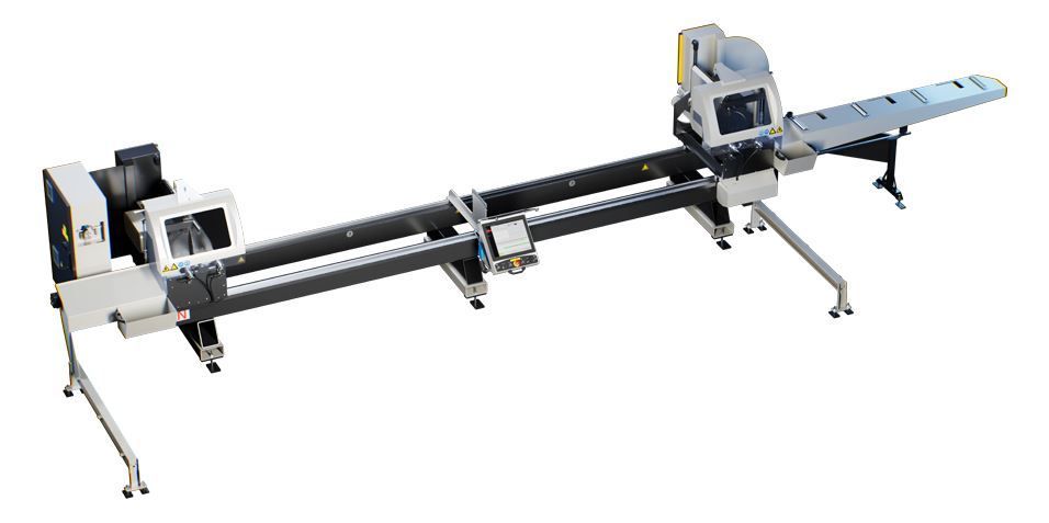 AC 2050 - Macchina da taglio per alluminio a doppia testa servocontrollata