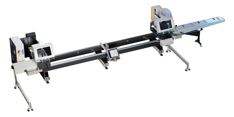 AC 2050 - Macchina da taglio per alluminio a doppia testa servocontrollata