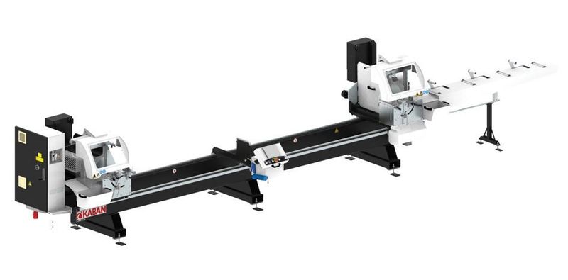 AC 2040 Troncatrice doppia testa per PVC automatica