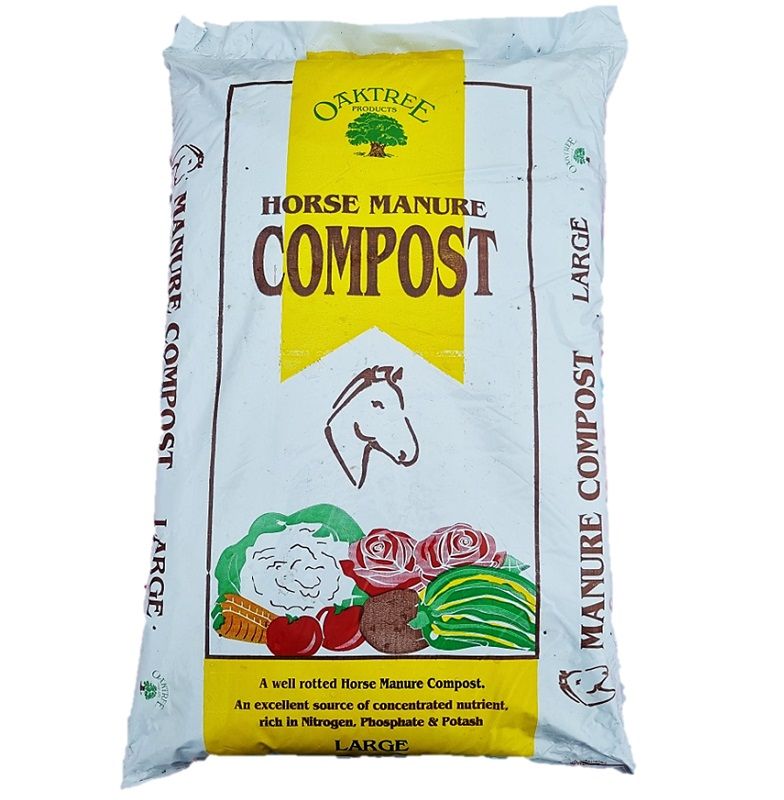 Oak Tree Horse Manure Compost - 45lt