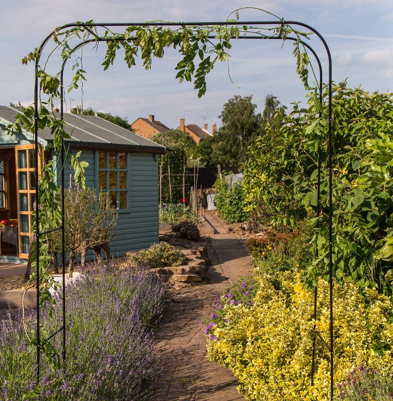 Extra Wide Metal Garden Arch