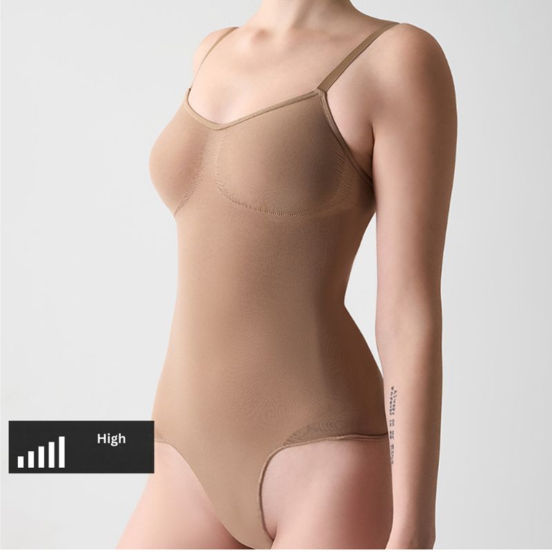 Thong Bodysuit - Cream