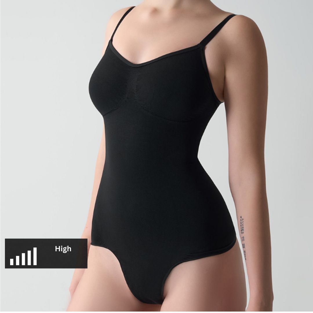 Thong Bodysuit - Black