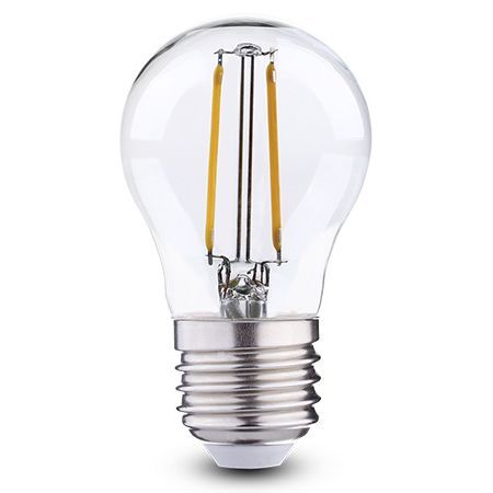 LED-Lampe E27 / G45 2W, 4000K Neutralweiß, 250lm