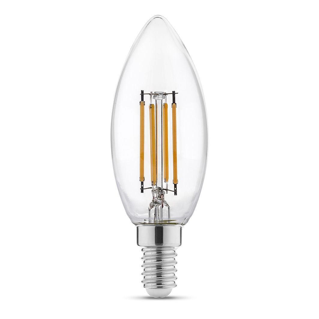 LED-Lampe E14 / C35 4W, 2700K Warmweiß, 470lm