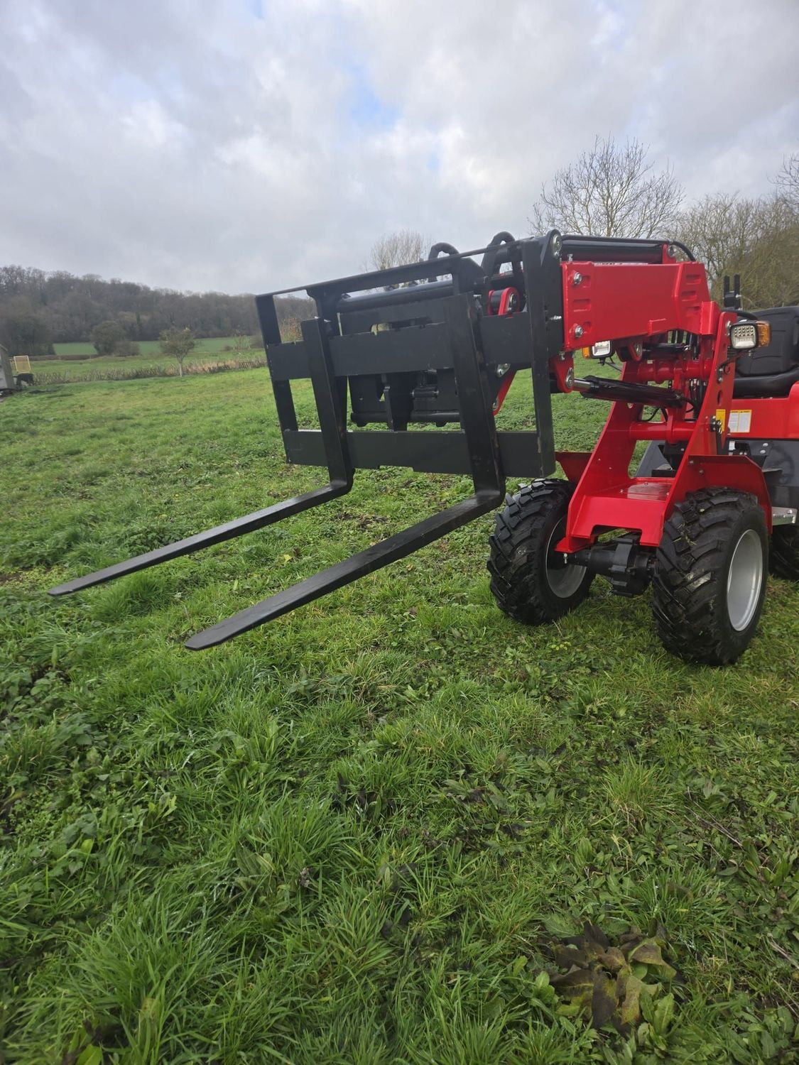 Fourche à palettes pour chargeur 918