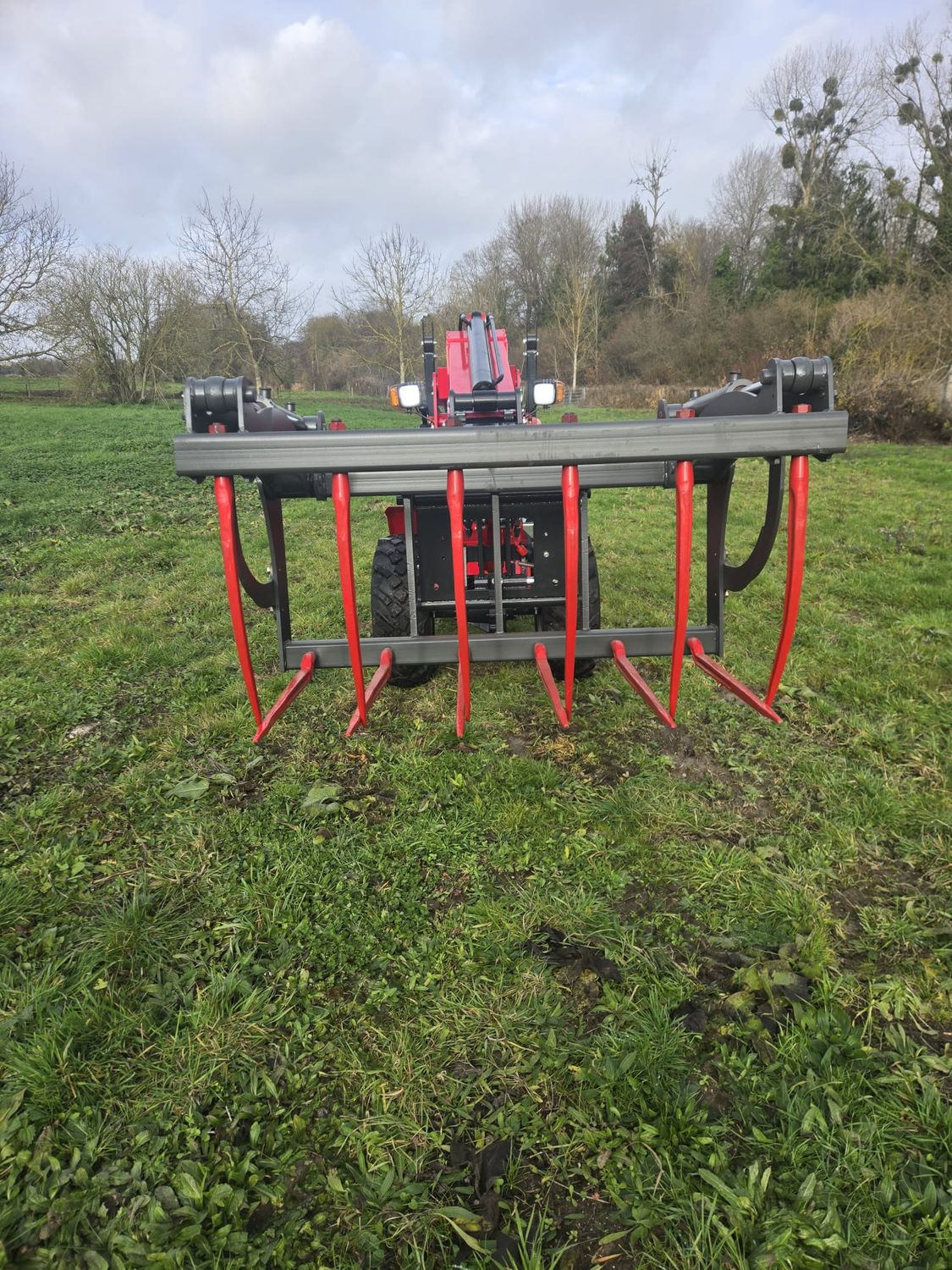 Pince hydraulique pour chargeur 918