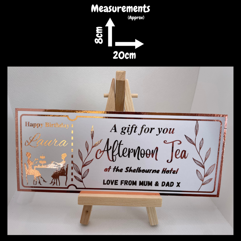 Personalised Ticket - Miscellaneous