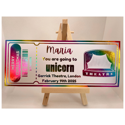 Personalised Tickets