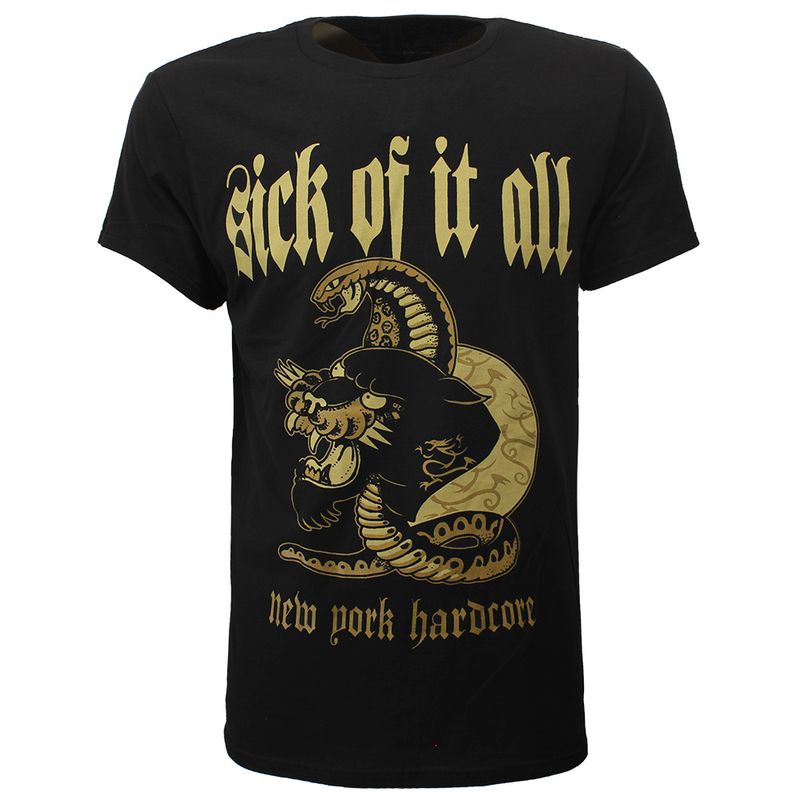 Sick of It All New York Hardcore Panther T-Shirt