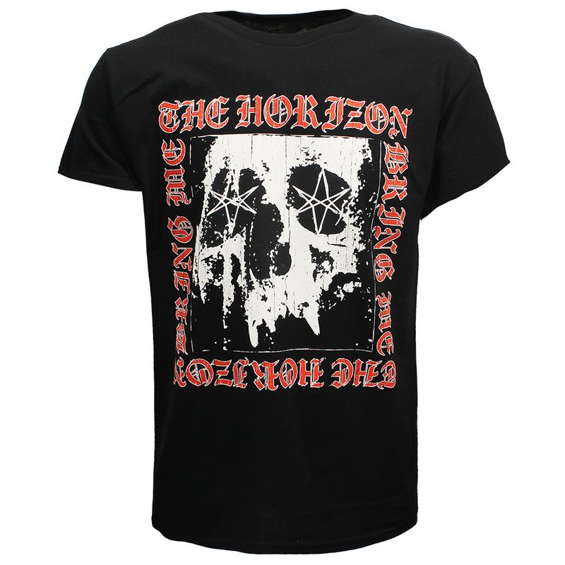 Bring Me The Horizon Metal Logo Skull T-Shirt
