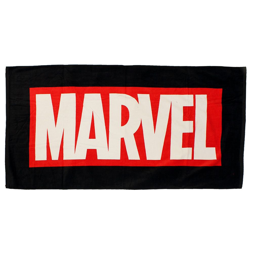 Marvel Comics Logo Badetuch Strandtuch