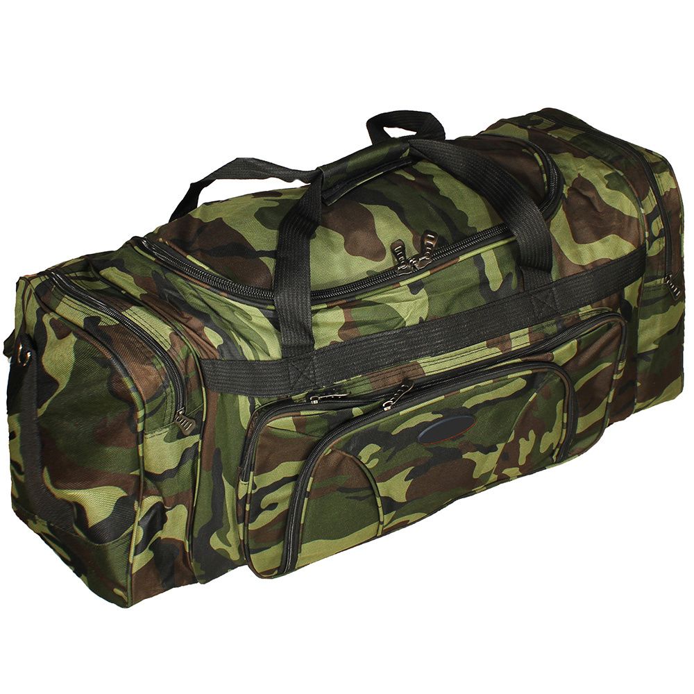 Large Sports Bag XXL Duffel Bag 80LTR Camouflage