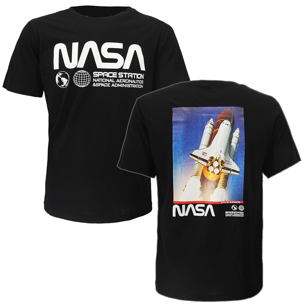 NASA Planets Logo x Space Shuttle Endeavor T-Shirt