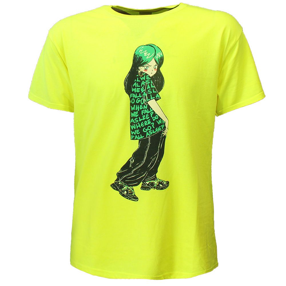 Billie Eilish Anime Protagonist T-Shirt