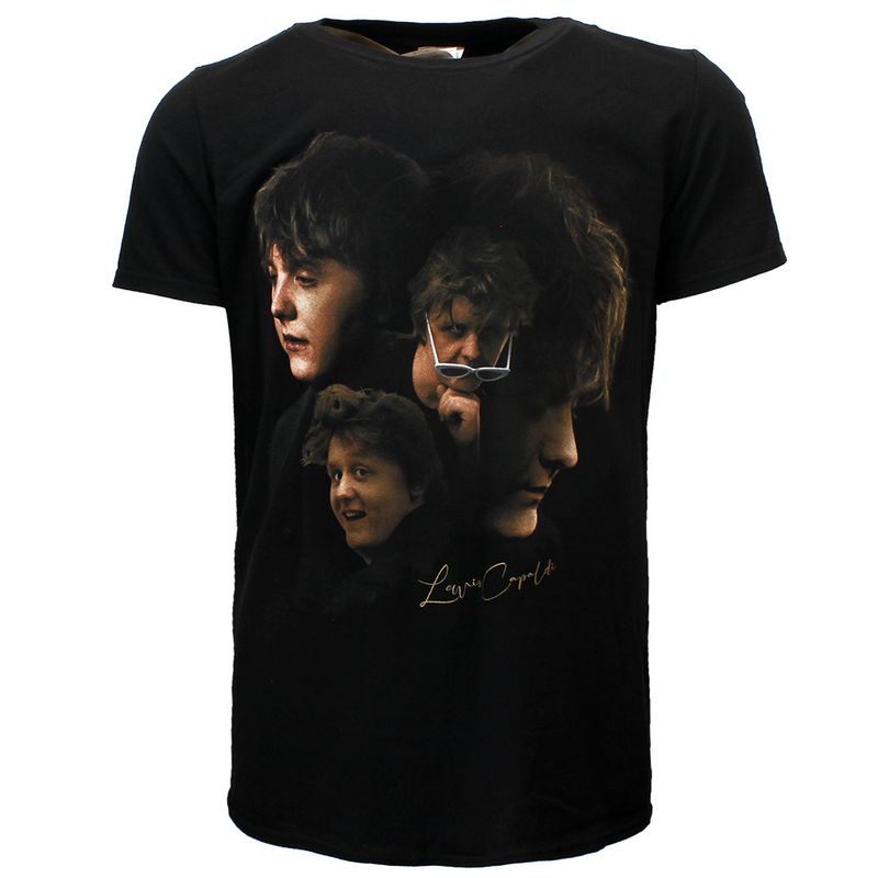 Lewis Capaldi Homage Photo Collage T-Shirt