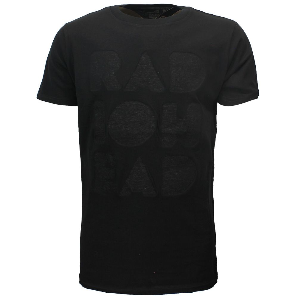 Radiohead Debossed Print on Inside Effect T-Shirt