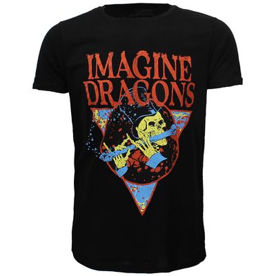 Imagine Dragons Bones Flute Skeleton T-Shirt