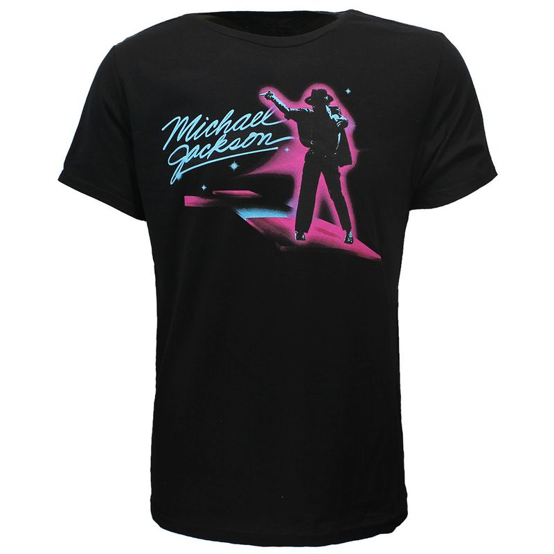 Michael Jackson King Of Pop Neon Dance T-Shirt