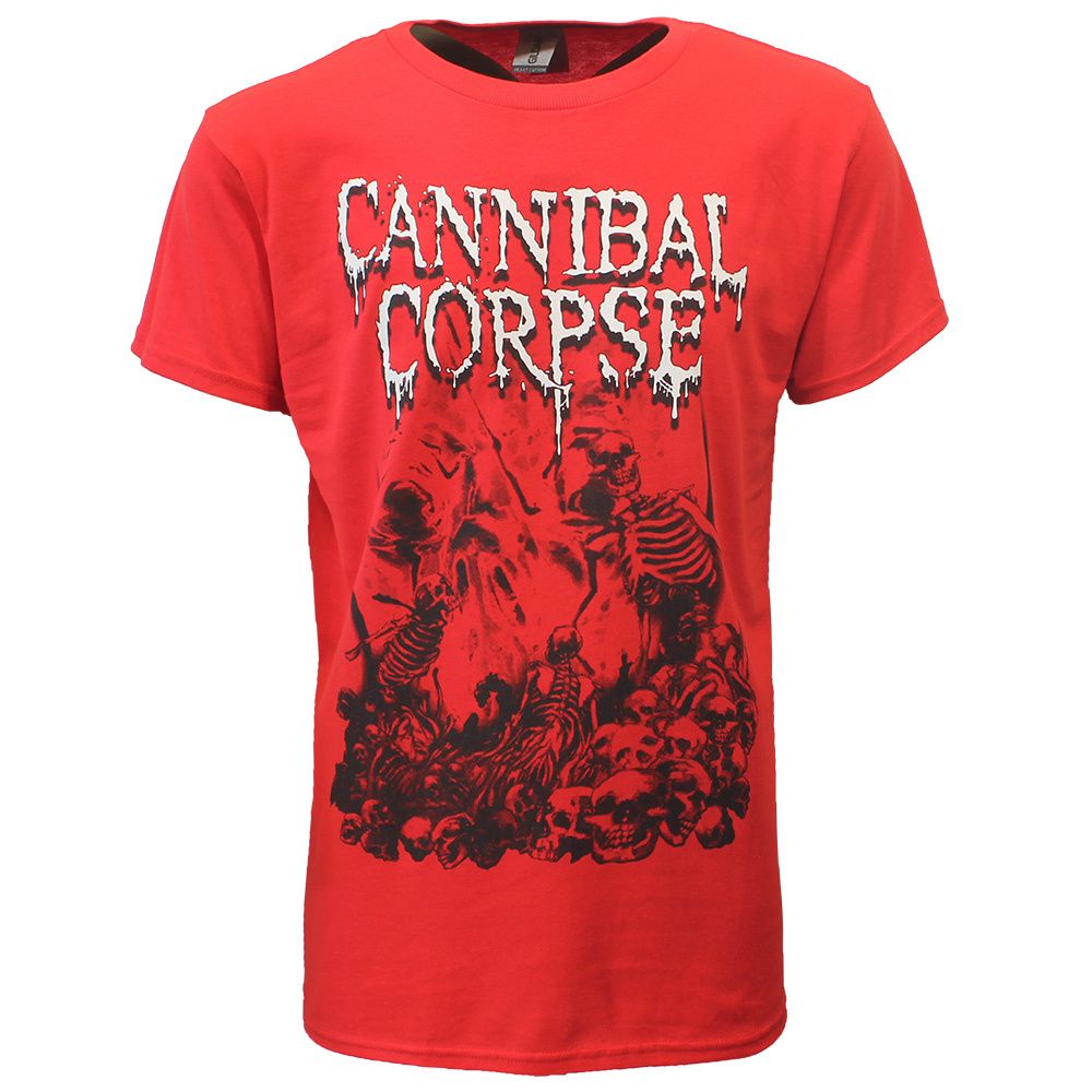 Cannibal Corpse Pile Of Skulls Band T-Shirt