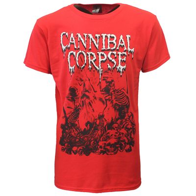 Cannibal Corpse Pile Of Skulls Band T-Shirt