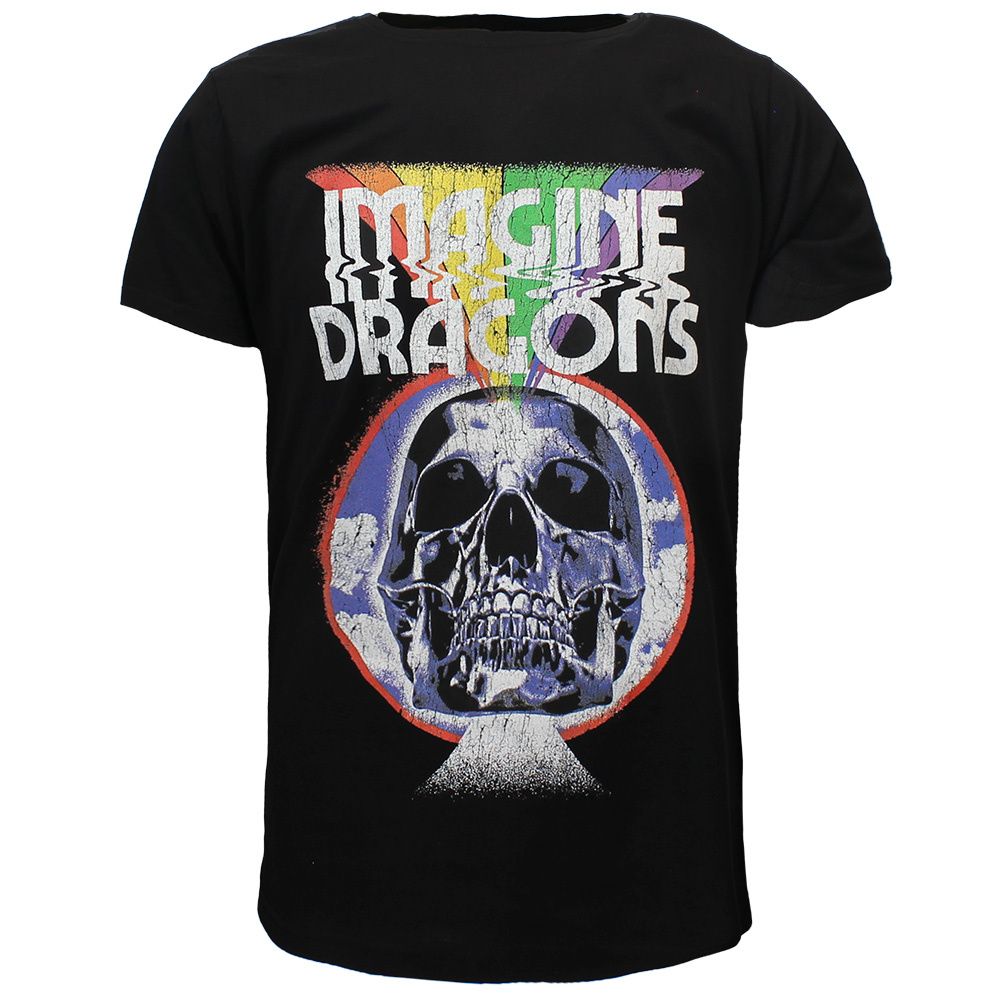 Imagine Dragons Rainbow Skull Burst T-Shirt