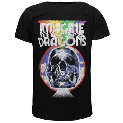 Imagine Dragons Rainbow Skull Burst T-Shirt