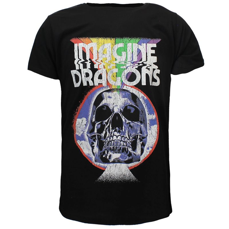 Imagine Dragons Rainbow Skull Burst T-Shirt
