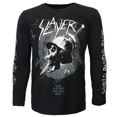 Slayer Soldier Skull Dagger Longsleeve T-Shirt