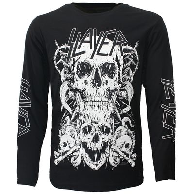 Slayer Pile Of Skulls Longsleeve T-Shirt