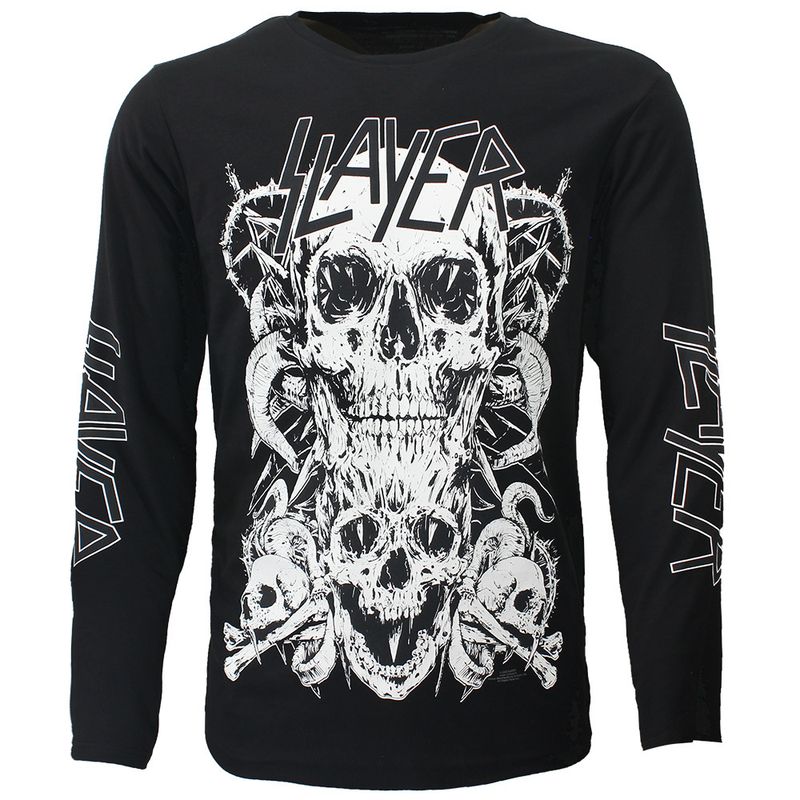 Slayer Pile Of Skulls Longsleeve T-Shirt