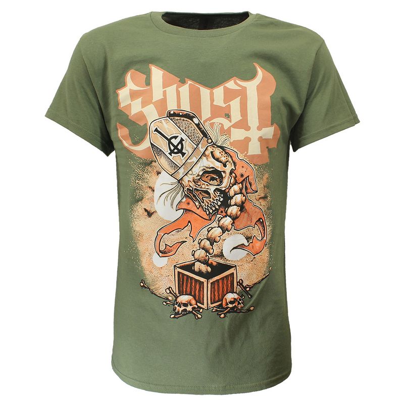 Ghost Jack In The Box Green Band T-Shirt