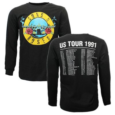 Guns N' Roses Hollywood Tour 1991 Longsleeve T-Shirt