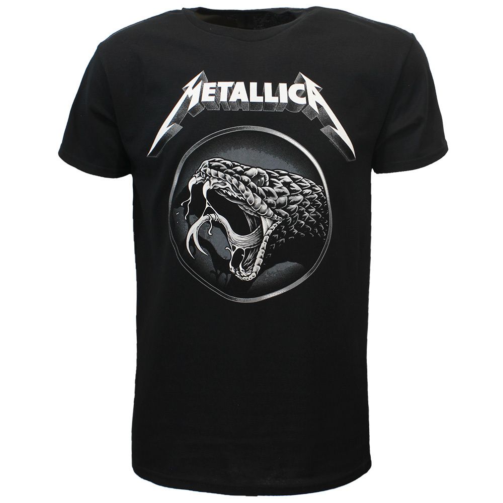 Metallica Black Album Snake T-Shirt