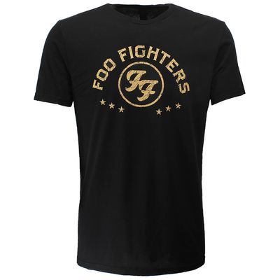 Foo Fighters Arched Stars Logo T-Shirt