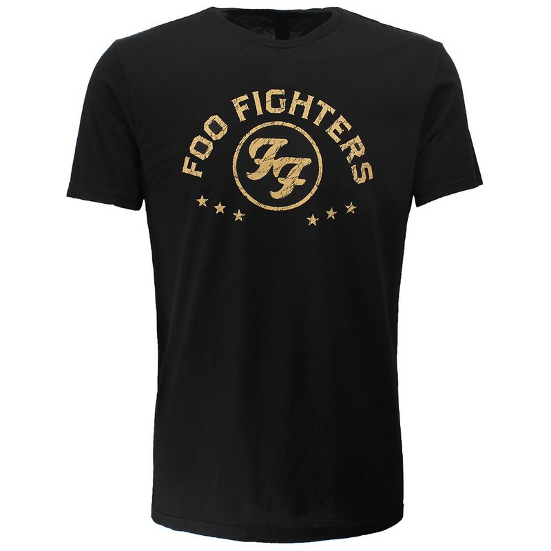 Foo Fighters Arched Stars Logo T-Shirt