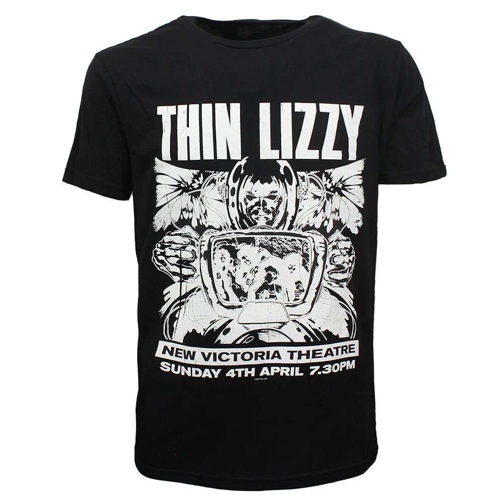 Thin Lizzy Jailbreak Show Flyer T-Shirt