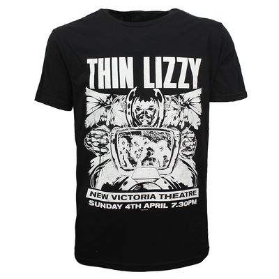 Thin Lizzy Jailbreak Show Flyer T-Shirt