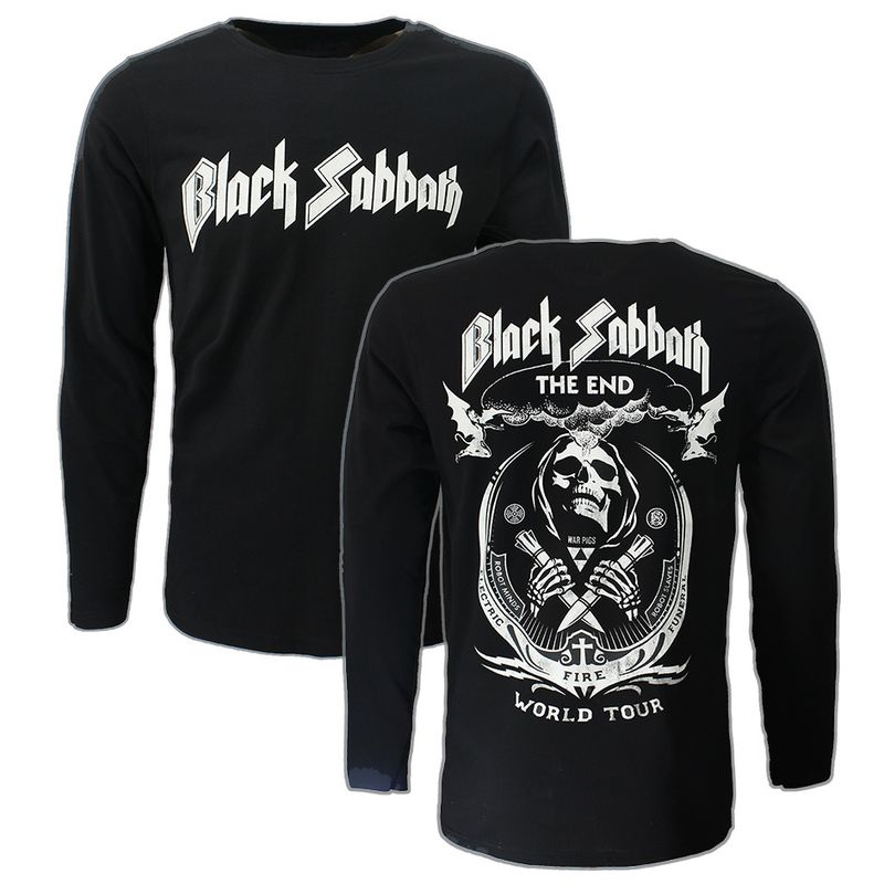 Black Sabbath The End Vintage Longsleeve T-Shirt