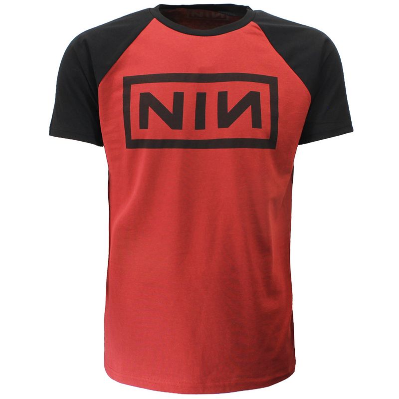 Nine Inch Nails Raglan Style Logo T-Shirt