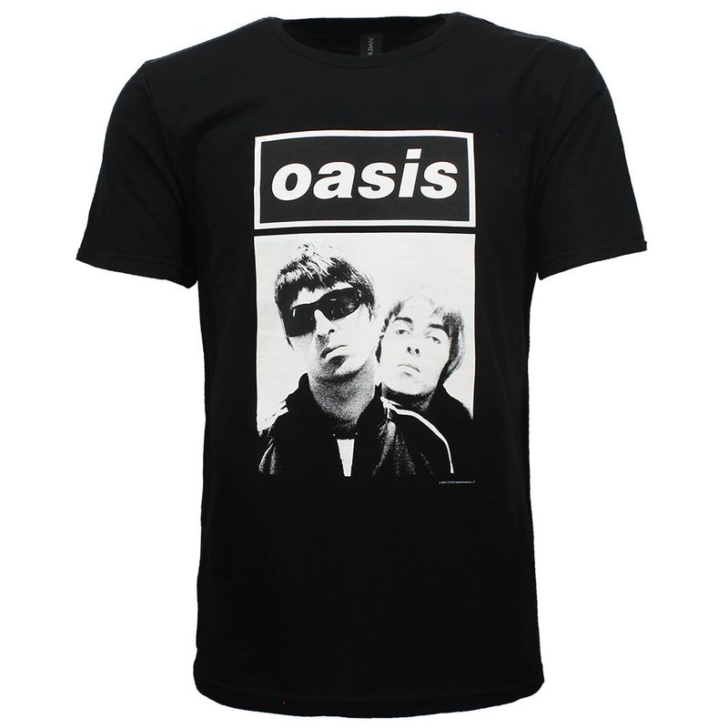 Oasis Liam and Noel Gallagher Photo T-Shirt