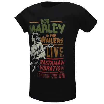 Bob Marley Rastaman Vibration Tour 1976 T-Shirt