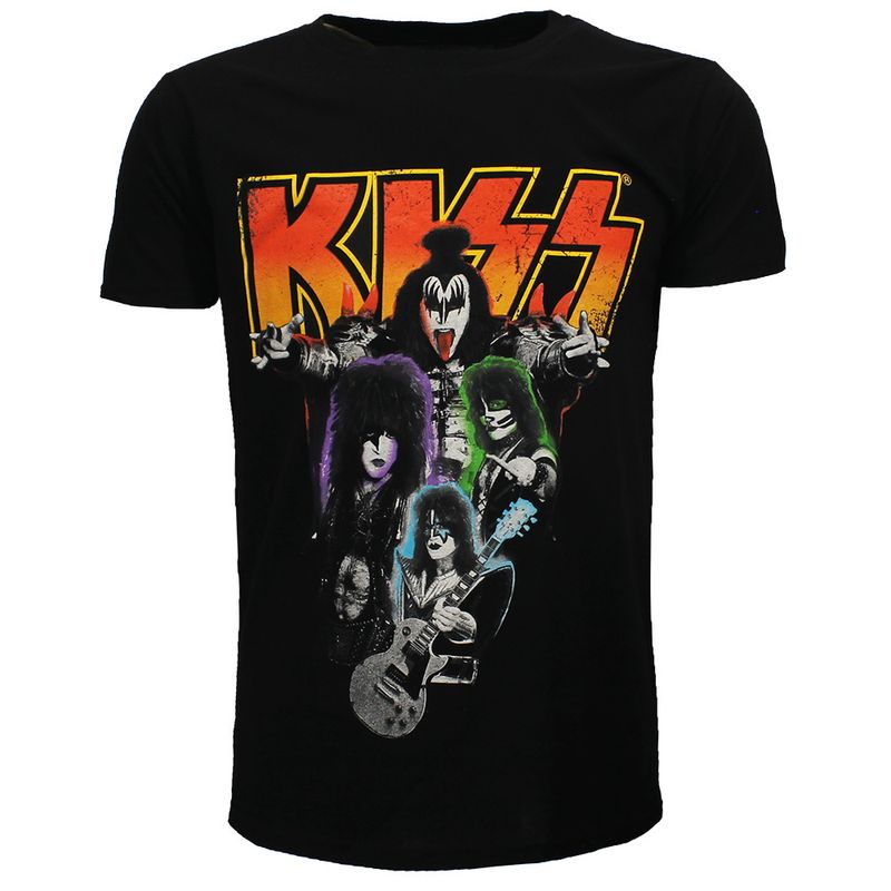 KISS Neon Band T-Shirt