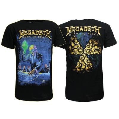 Megadeth Rust In Peace Anniversary T-Shirt