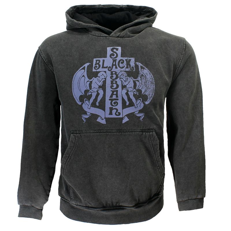 Black Sabbath Angels Cross Pullover Hoodie