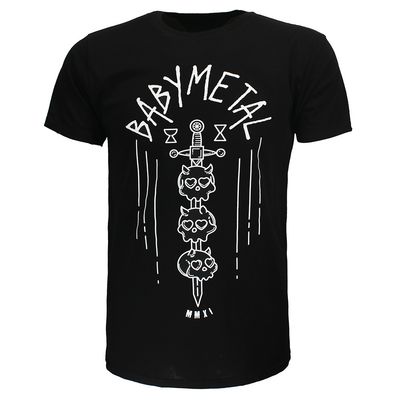 Babymetal Skulls Sword MMXI T-Shirt