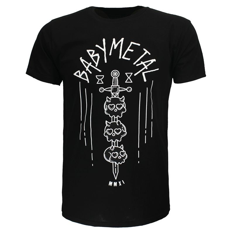 Babymetal Skulls Sword MMXI T-Shirt