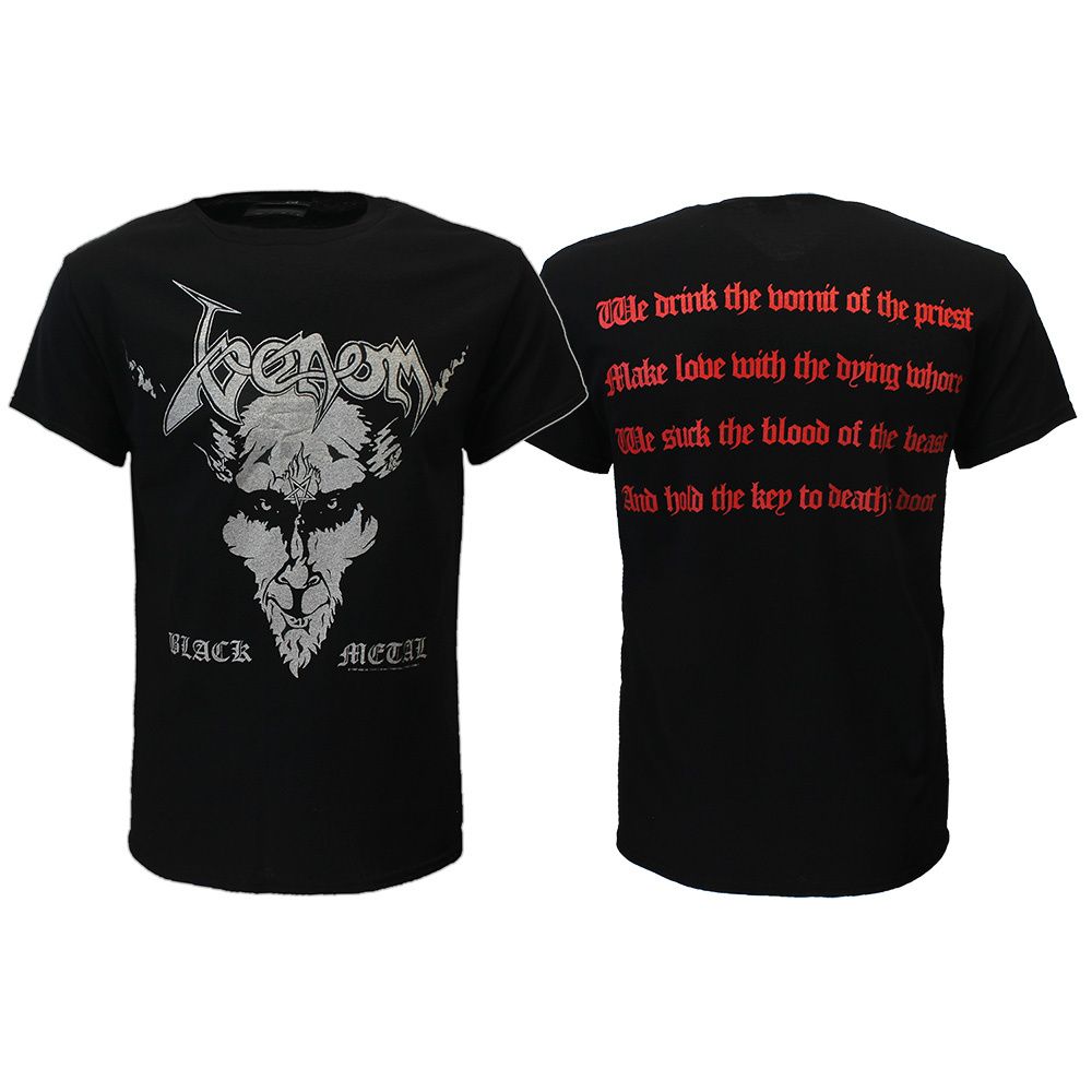 Venom Black Metal Album T-Shirt